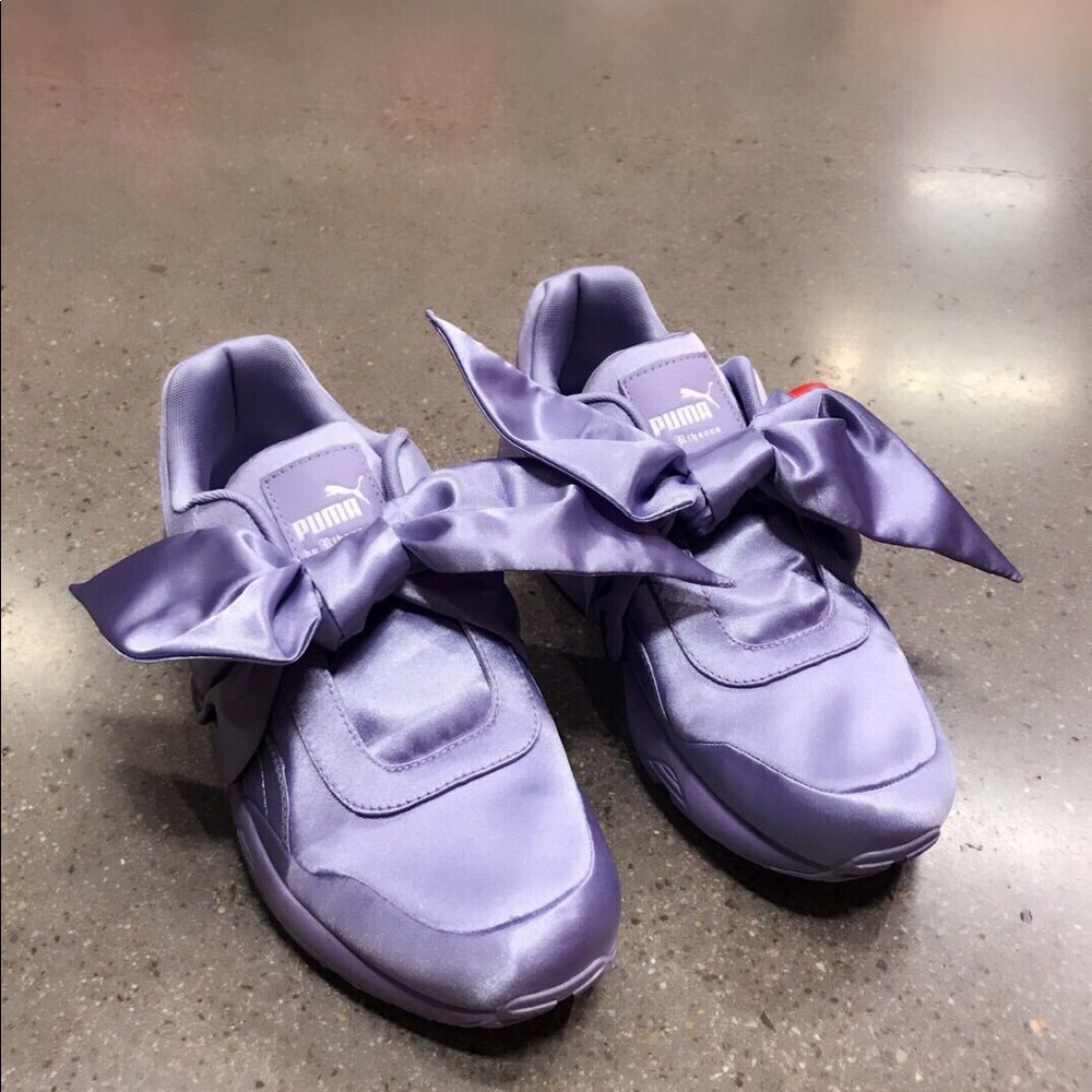 Puma Fenty By Rihanna Purple Bow Sneaker